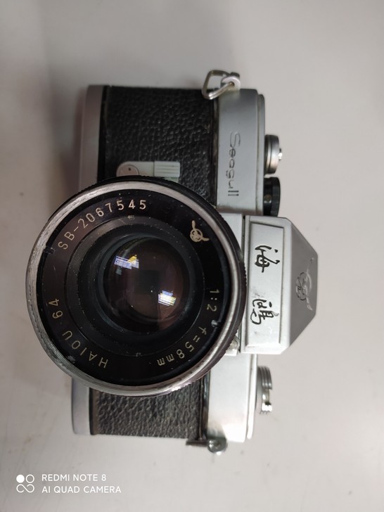 海鸥DF相机，带鸟标，早期产品，功能正常，...