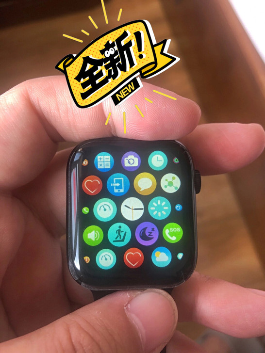 华强北通用苹果S6M16plus智能手表蓝...