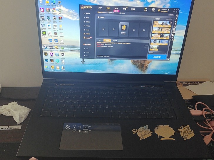 基本是全新的机械革命x10ts i710代...
