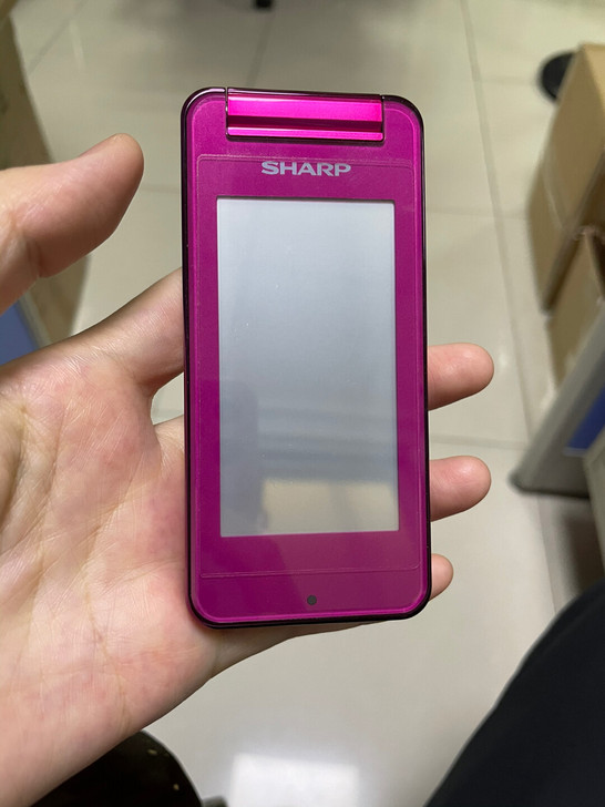 夏普手机,老款,翻盖手机,几乎全新,放置很...