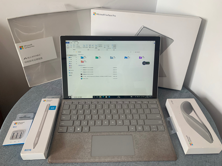 微软 surface pro6 i7 16...