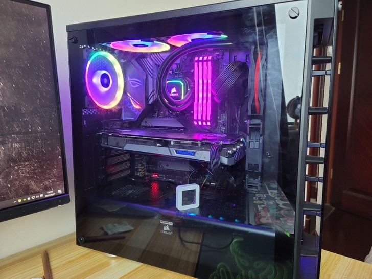 海盗船465xrgb机箱,全新仅装机,箱说...