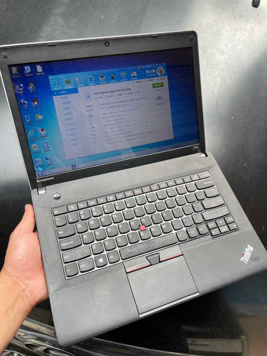 联想E445笔记本电脑，正常使用，键盘电池...