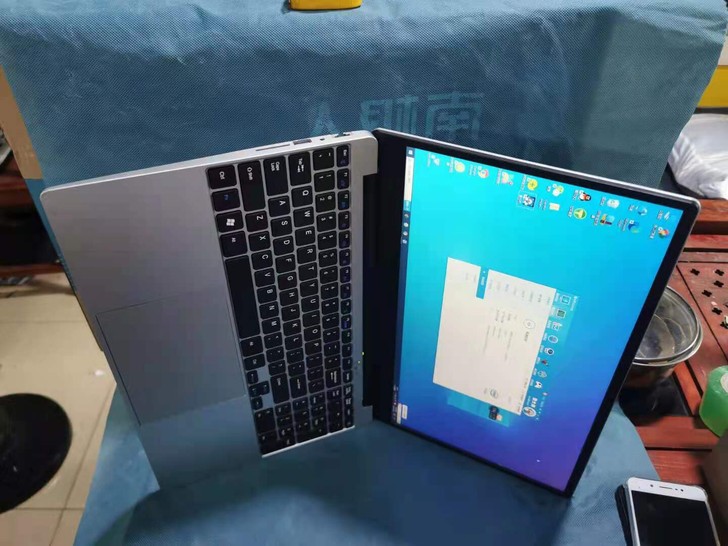 新到高端新款超薄银色商务办公笔记本一台