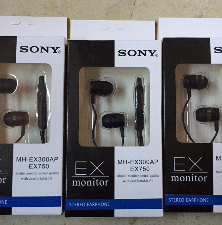 索尼mh750重低音入耳式耳机