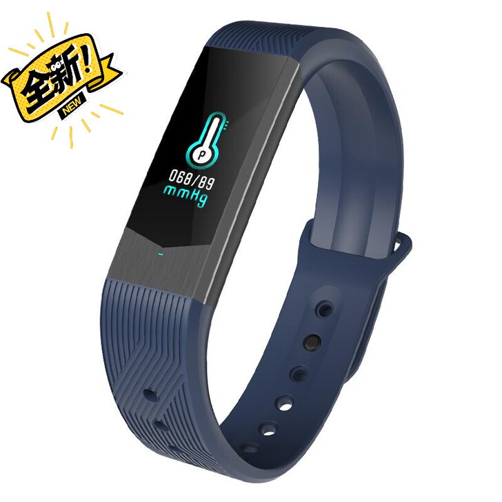 未拆封博之轮智能手环心率心跳血压监测彩屏运...