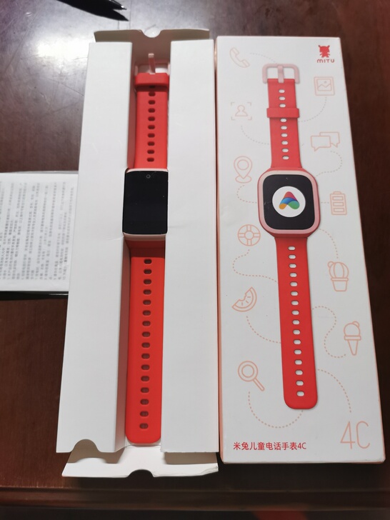 小米 MI 米兔儿童电话手表4C 4G全网...