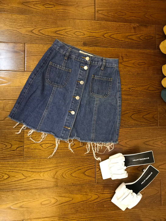 【夏季清柜】1:  外贸店里购入，前开扣牛...