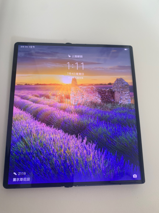 华为Mate  Xs  星际蓝折叠屏，8+...