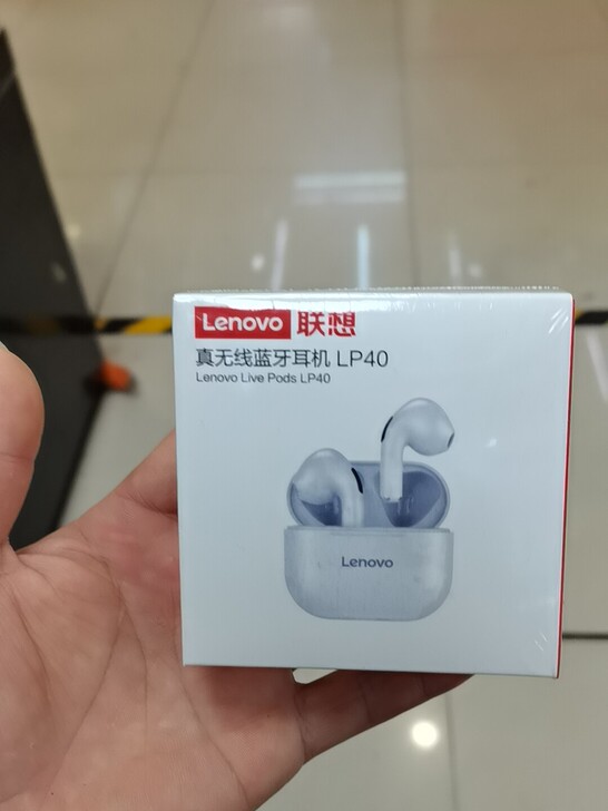 联想正品无线蓝牙耳机lp 40 黑色白色两...