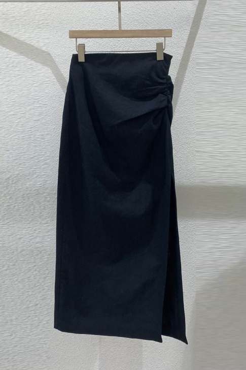 韩国东大门2021夏季新款气质褶皱时尚百搭...