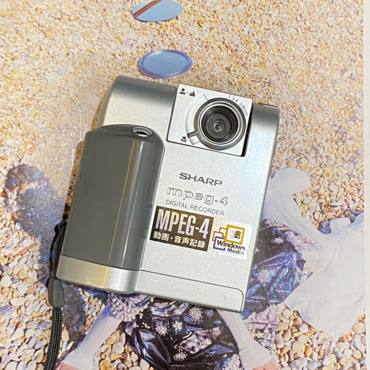 夏普Mpeg4 复古 CCD 数码相机 低...