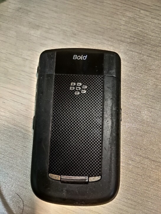 高中时用的黑莓