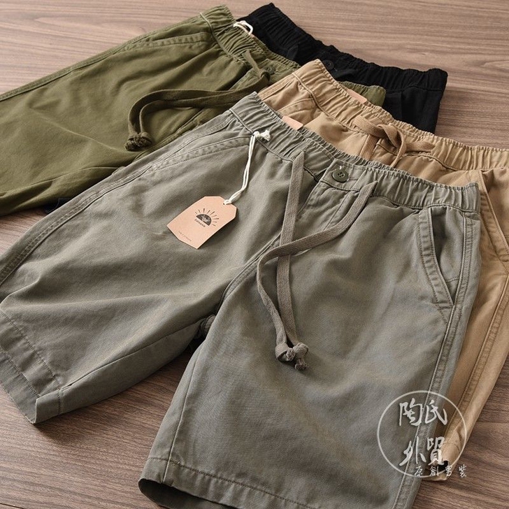 外贸单五分短裤男夏季薄款工装裤