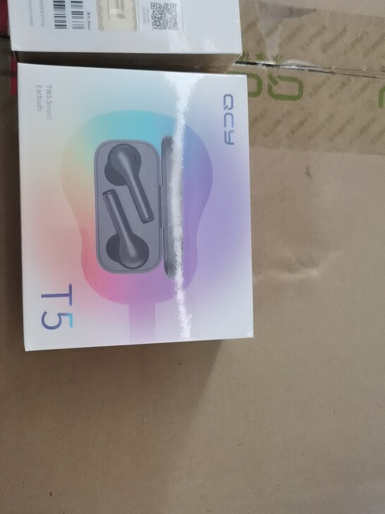 QCY T5无线蓝牙耳机双耳半入耳式运动跑...