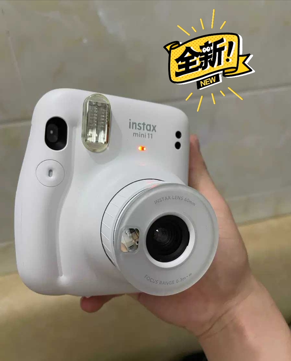 富士拍立得mini11  冰晶白 全新全新！