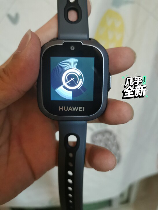 华为儿童手表 3 深空灰(通话智能手表 精...