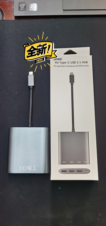 库存全新PD Type-C扩展坞，3个US...