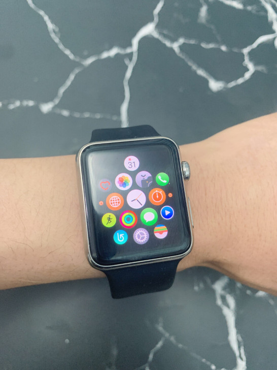 42mm苹果watch一代不锈钢手表非S1