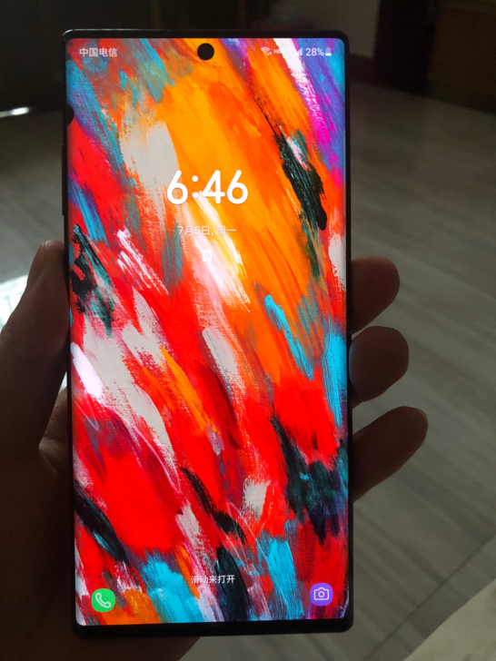 三星note10+手机4g全网通美版非国行...