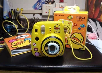 【低价处理】富士相机mini9 小黄鸭款套...