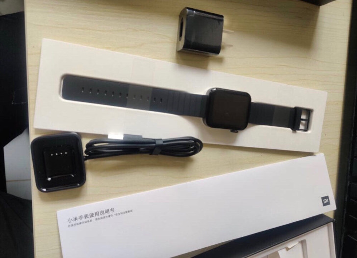 小米手表经典黑XMWT01智能手表拆封未使...