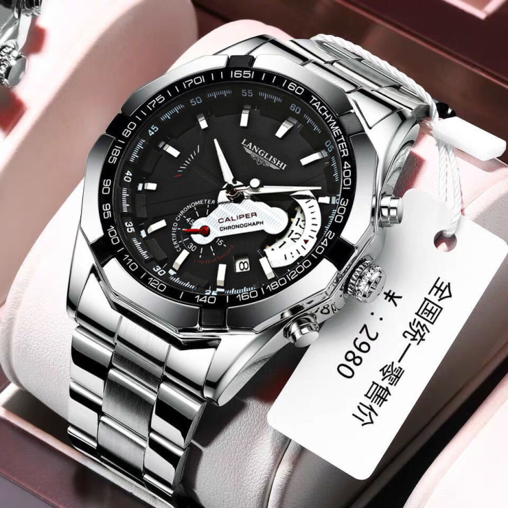 【亏本出售】瑞士正品防水夜光男士全自动机械...