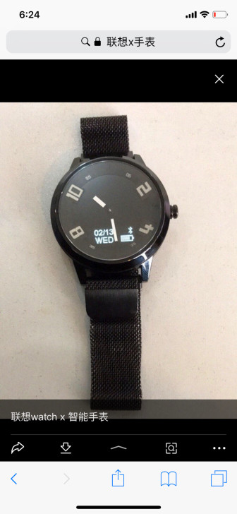 联想手表watch x单个表头出，没有毛病...