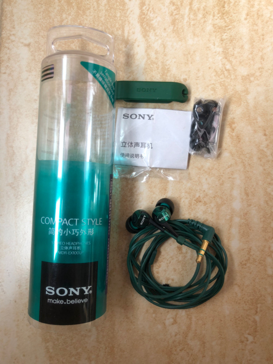 SONY/索尼 MDR-EX100LP 仅...