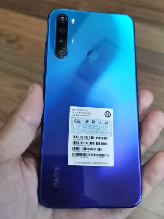 小米  红米 Note 8，4GB，64G...