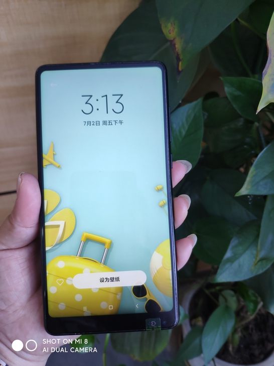 小米MiX2陶瓷黑6+128G，高通骁龙八...