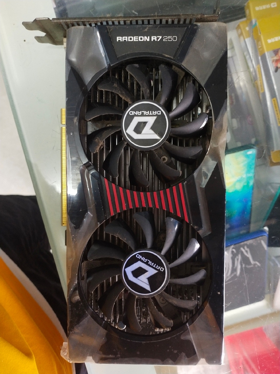 迪兰r7-250显卡，如图所示，价格一步到...