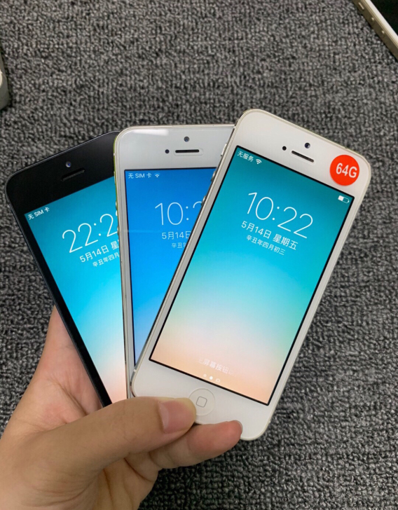 二手苹果5s5s游戏机 苹果5s备用机原装...