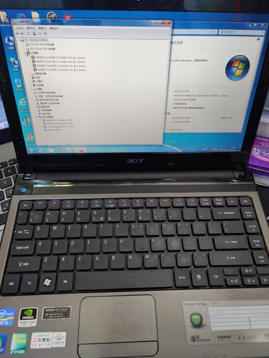 戴尔3750g笔记本i3 2310处理器2...