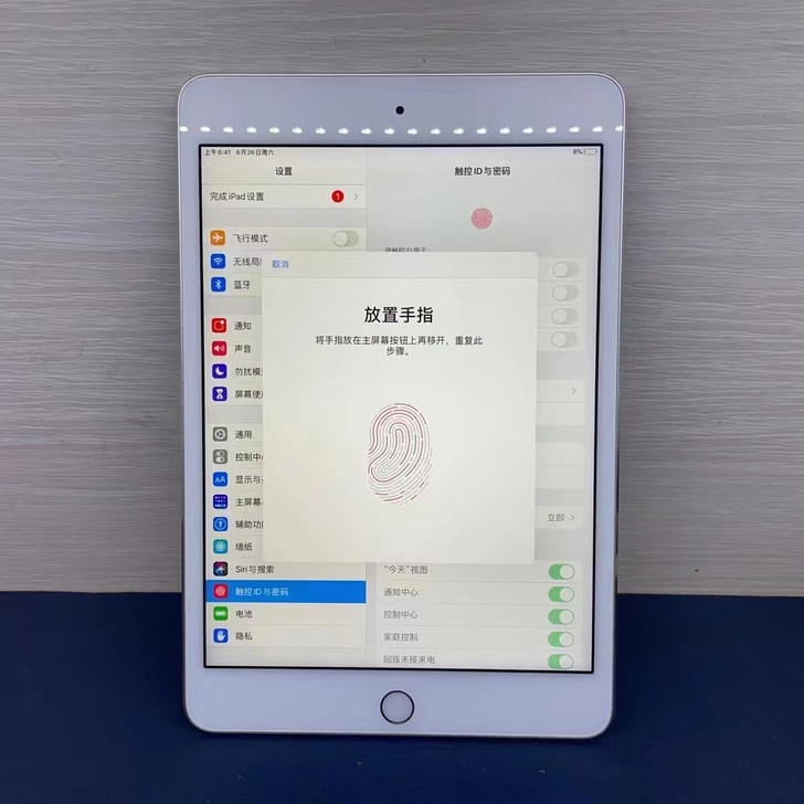 ipad mini4/128G国行白色WI...