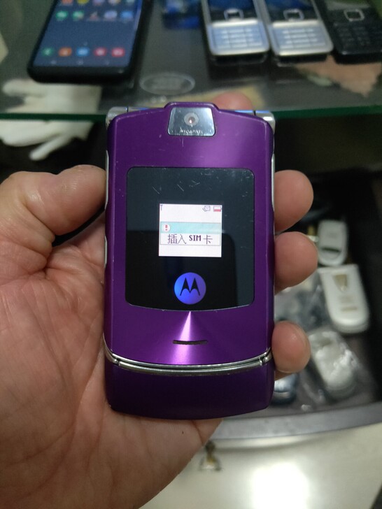 摩托罗拉v3ie成色自定义，原机原壳，无拆...