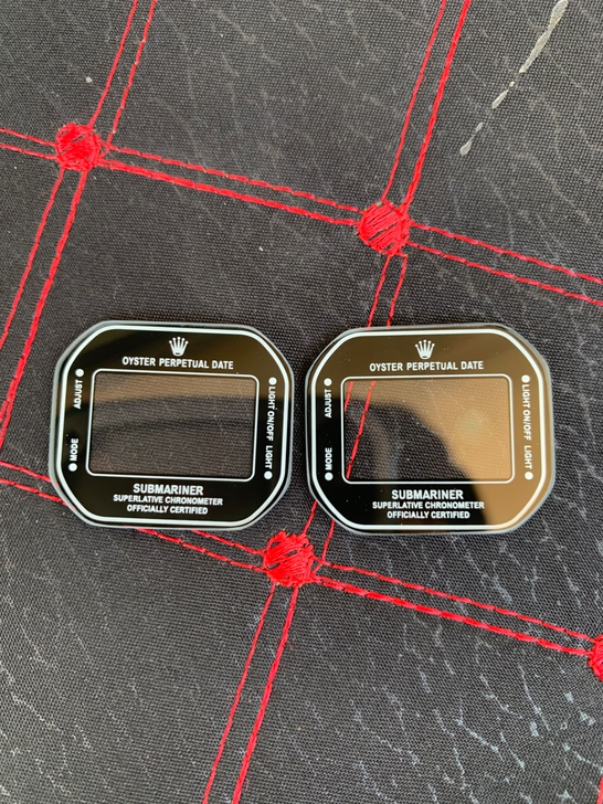 DW5600黑劳镜面表面表蒙