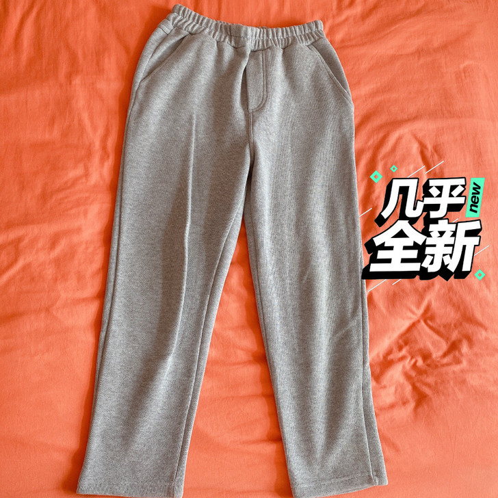 休闲裤AB款均码，A款灰/B款黑，A款比较...