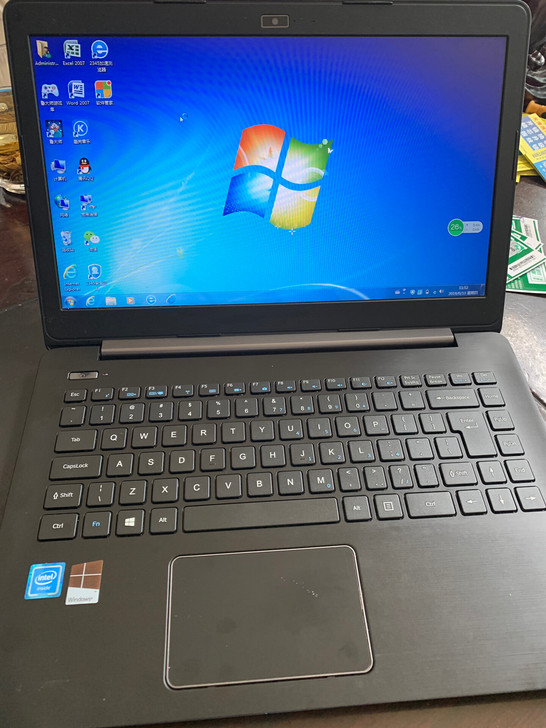 清华同方笔记本处理了