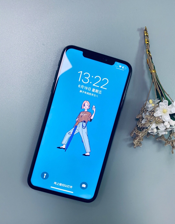 全原装苹果Xs深空灰 256g 9.5成新...