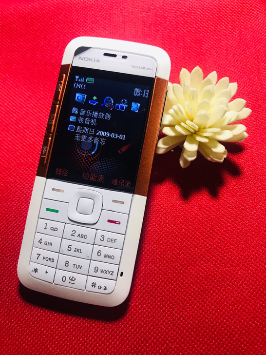 原装正品诺基亚5310XM经典超薄直板手机...