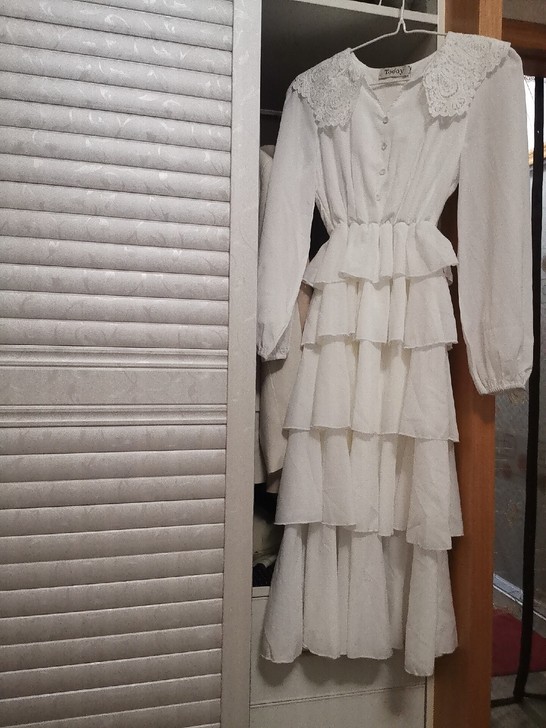 整理出几款连衣裙，基本都很新，有的吊牌还没...