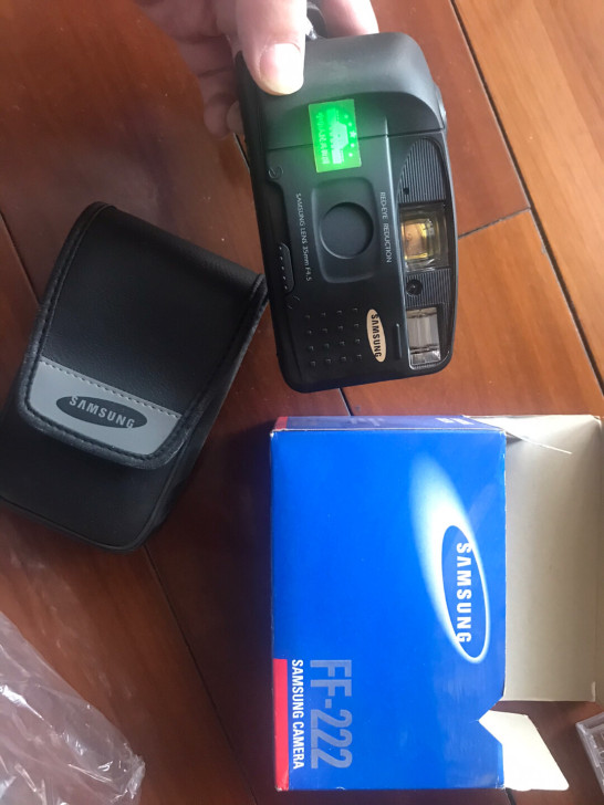 三星FF-222胶片相机定焦傻瓜相机学生平...