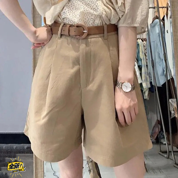 （9.9元）纯棉2021夏季新款阔腿裤女高...