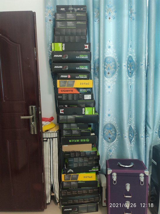 出售1660S显卡空盒子,有二十多个,20...