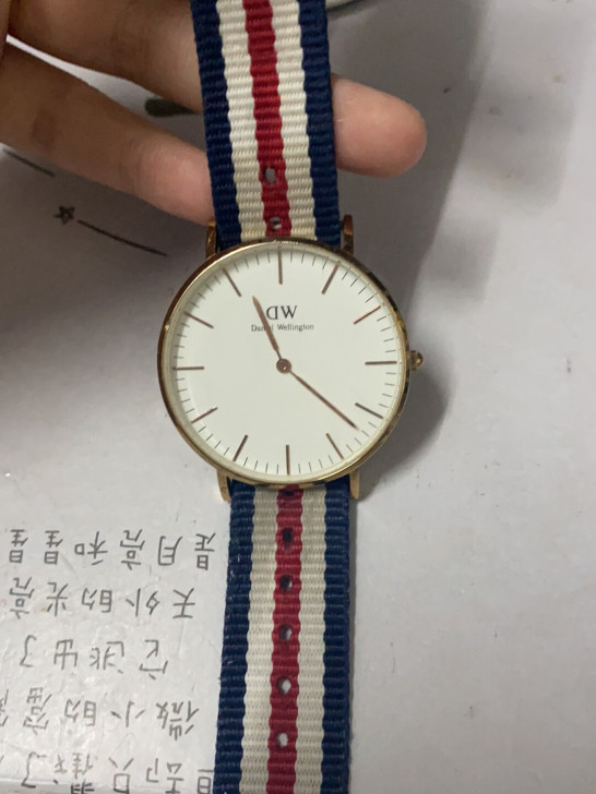 DW手表 专柜购入 需自己换电池 表带可以...