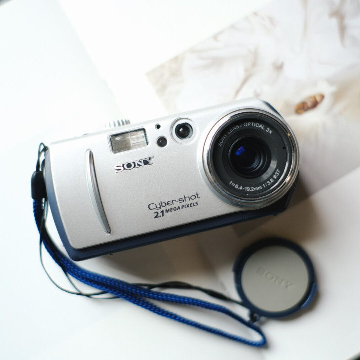 包邮索尼SONY DSC-P50变焦镜头自...
