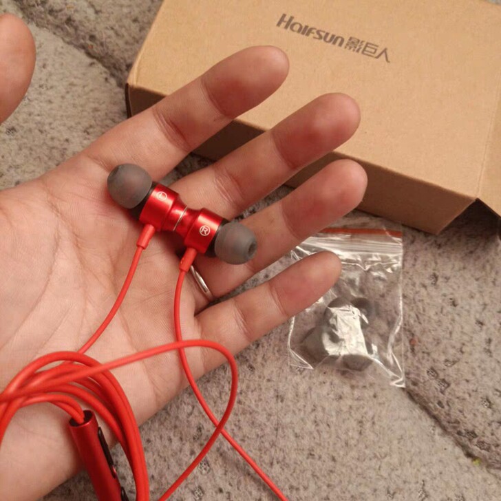 耳机入耳式有线高音质K唱歌重低音游戏手机电...