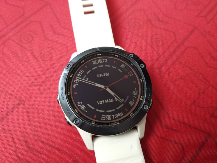Garmin佳明飞耐时Fenix6冰蓝钛合...