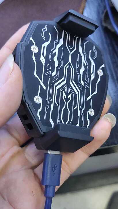 米墨新款DL05半导体手机制冷散热空调器，...